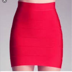 Bebe bandage skirt size xs